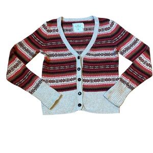 H&M L.O.G.G. | Striped Fairisle Cardigsn ASO Molly Hooper
